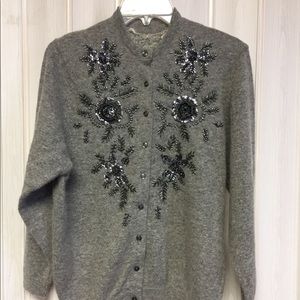 Vintage Bead & Sequin Sweater